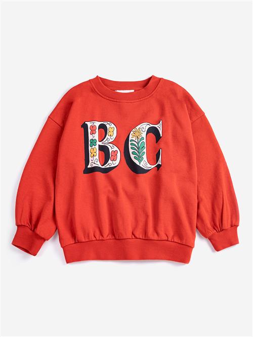 Bobo Choses Spring Letters Sweartshirt Red  Red 10-11 Y  Rød  10-11 år  Drenge