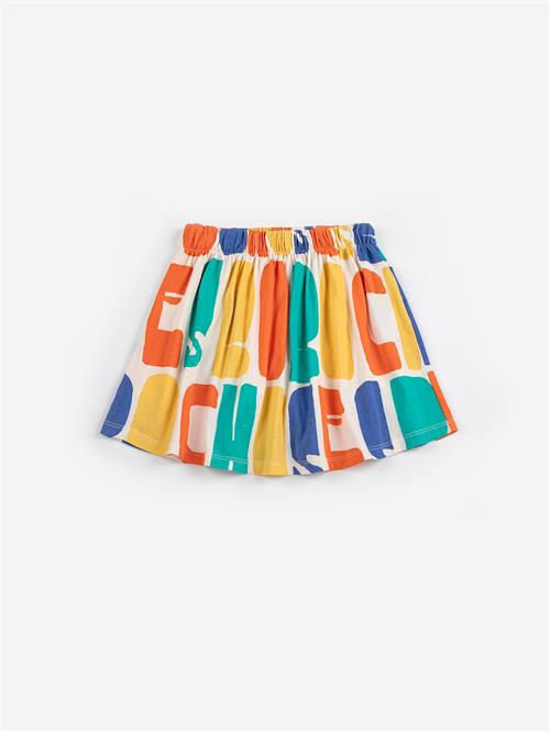 Bobo Choses Bobo Choses Color All Over Nederdel Offwhite  Offwhite 6-7 Y  Hvid  6-7 år  Piger