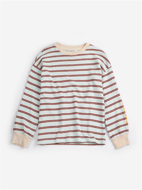 Bobo Choses Bobo Choses Stripes Langærmet T-shirt Light Blue  Light Blue 4-5 Y  Blå  4-5 år  Drenge