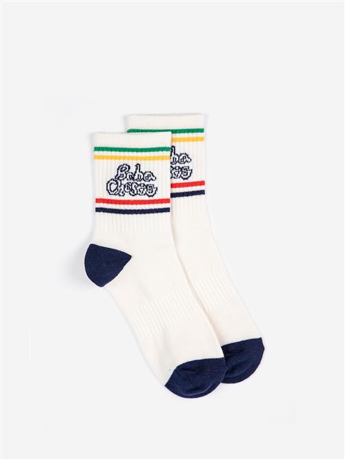 Bobo Choses Bobo Choses By Hand Korte Sokker Offwhite  Offwhite 32-34 EU  Hvid  32-34 EU  Drenge