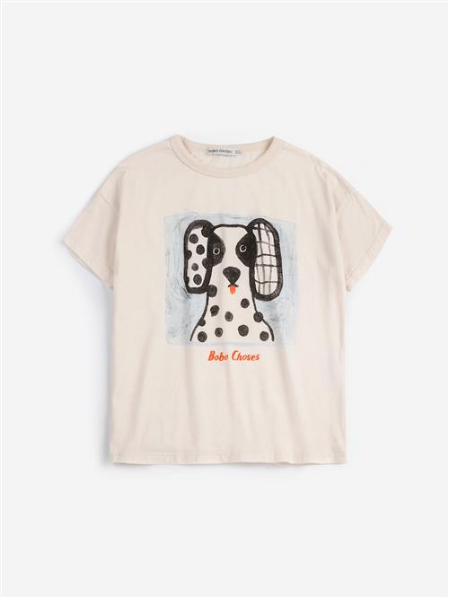 Bobo Choses Van Dog T-shirt White  White 2-3 Y  Hvid  2-3 år  Drenge