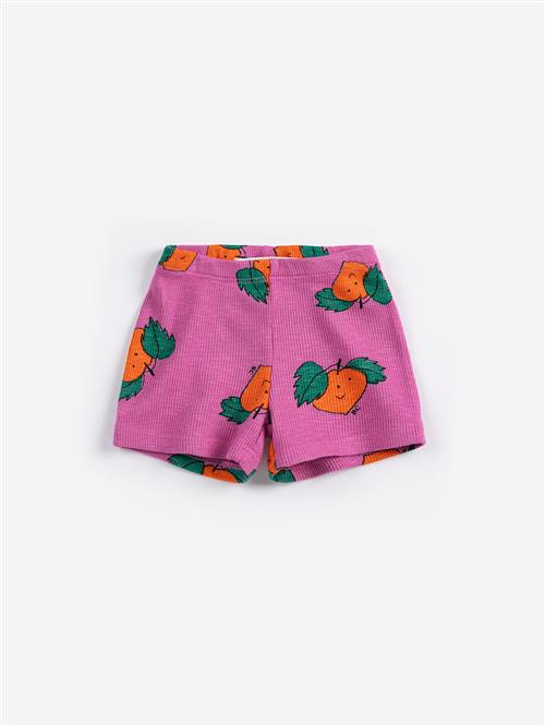Bobo Choses Tangerine All Over Korte Leggings Fuchsia  Fuchsia 2 Y  Lyserød  2 år  Piger