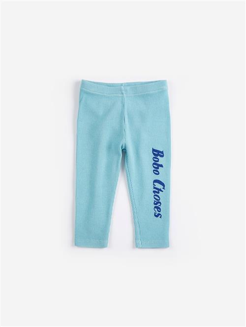 Bobo Choses Bobo Choses Leggings Light Blue  Light Blue 3 months  Blå  3 måneder  Drenge, Piger
