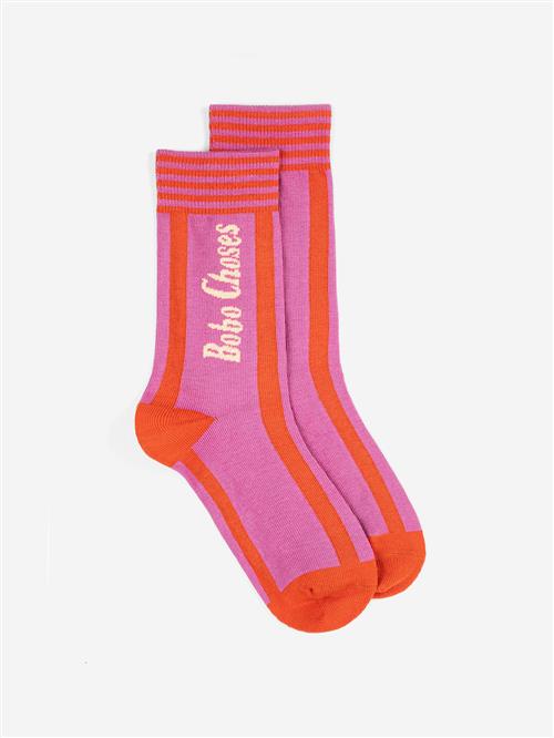 Bobo Choses Bobo Choses Lange Sokker Purple  Purple 35-37 EU  Lilla  35-37 EU  Drenge