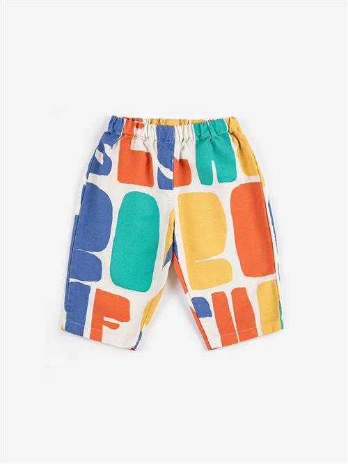 Bobo Choses Bobo Choses Color All Over Bukser Multicolor  Multicolor 12 months  Creme  12 måneder  Drenge, Piger