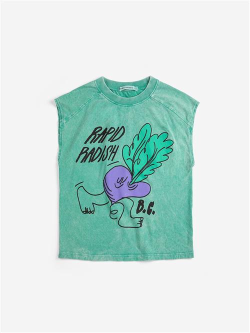 Bobo Choses Rapid Radish T-shirt Green  Green 6-7 Y  Grøn  6-7 år  Drenge