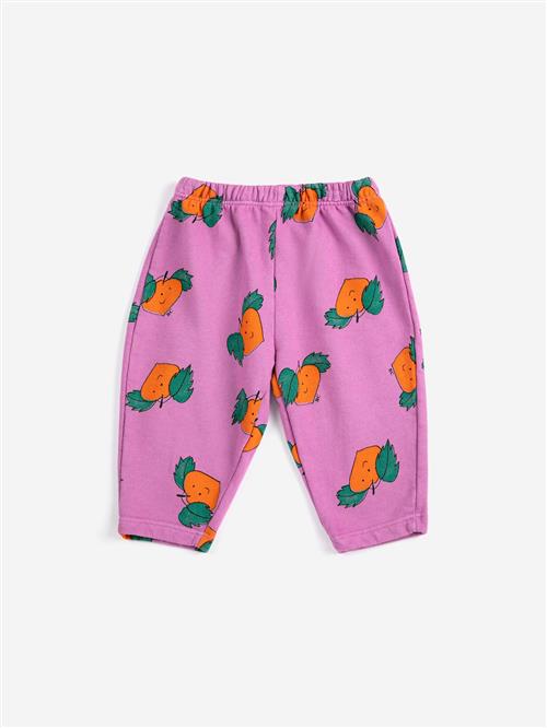Bobo Choses Tangerine All Over Joggingbukser Fuchsia  Fuchsia 12 months  Lyserød  12 måneder  Piger