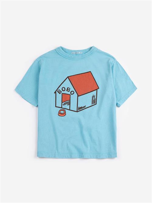 Bobo Choses Pickles Is At Home T-shirt Light Blue  Light Blue 4-5 Y  Blå  4-5 år  Drenge