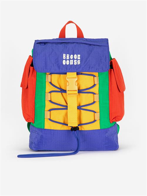 Bobo Choses Bobo Choses Modern Color Block Rygsæk Multicolor  Multicolor One Size  Blå  One Size  Drenge