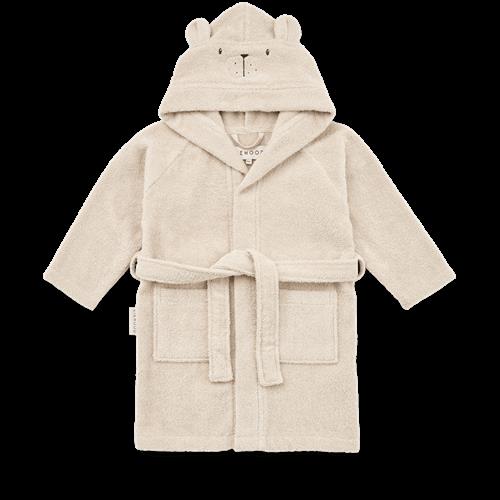 Liewood Lily Polarbear-badekåbe Sandy  Sandy-5-6 Y  Beige  5-6 år  Drenge, Piger