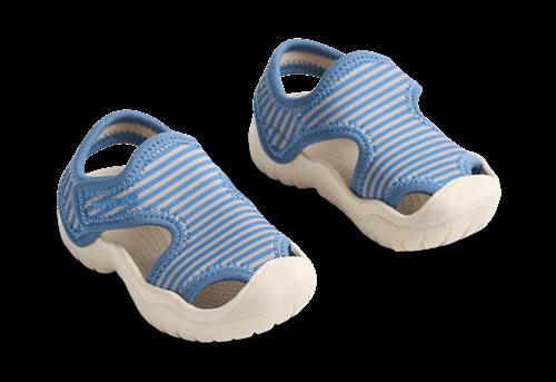 Wheat Bani Sandaler Blue Swim Stripe  Blue Swim Stripe 26 EU  Blå  26 EU  Drenge, Piger
