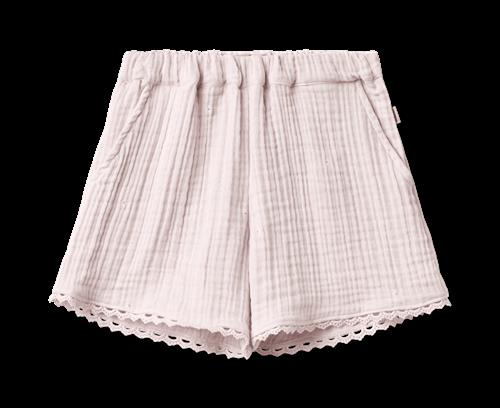 Wheat Shorts Lace Eileen Purple Light Flowers Purple Light Flowers 116 cm  Lyserød  116 cm  Piger
