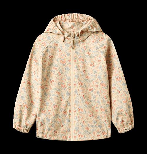 Wheat Rainwear Chardy jacket Flowers And Seashells Flowers And Seashells 98 cm  Gul  98 cm  Piger