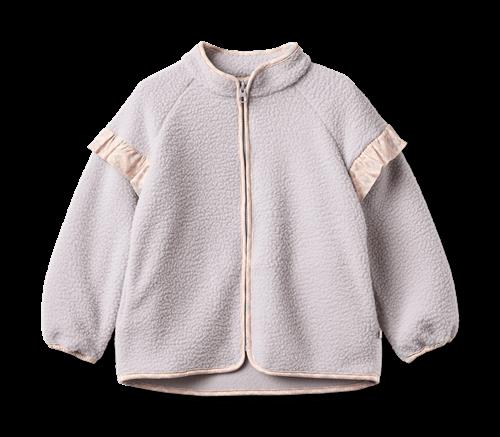 Wheat Fleece Jacket Ellena Lavender Rain Lavender Rain 128 cm  Lilla  128 cm  Piger