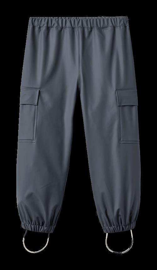 Wheat Rainwear Groa Trousers Ink Ink 116 cm  Marineblå  116 cm  Drenge, Piger