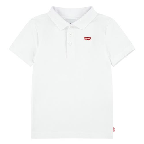Levi's Batwing Polo White Red  White Red 4 Y  Hvid  4 år  Drenge