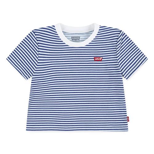 Levi's Mini Batwing Striped T-shirt True Navy  True Navy 6 months  Blå  6 måneder  Piger