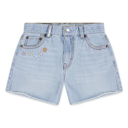 Levi's Crochet Applique A-Line Denim Shorts Wow Me Over  Wow Me Over 4 Y  Blå  4 år  Piger