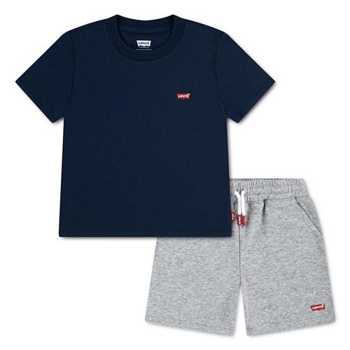Levi's Batwing T-shirt Og Shorts Dress Blues  Dress Blues 5 Y  Blå  5 år  Drenge
