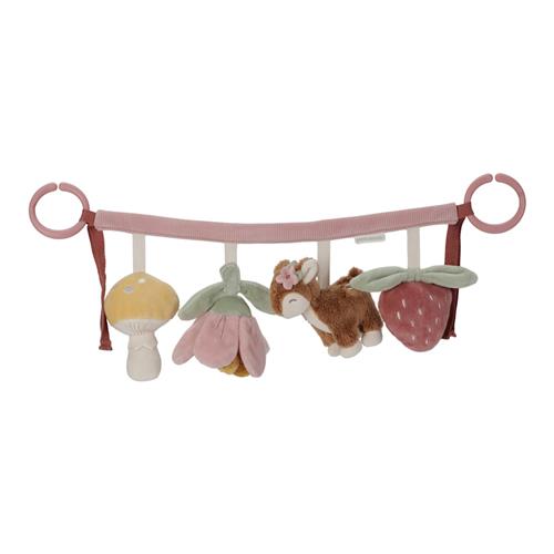 Little Dutch Fairy Garden Barnevognskæde Pink  Pink One Size  Lyserød  One Size From Newborn Piger