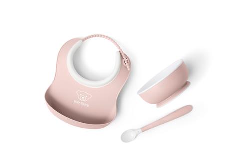 BabyBjörn Fodersæt, 3 Dele Powder Pink  Powder Pink One Size  Lyserød  One Size  Drenge, Piger