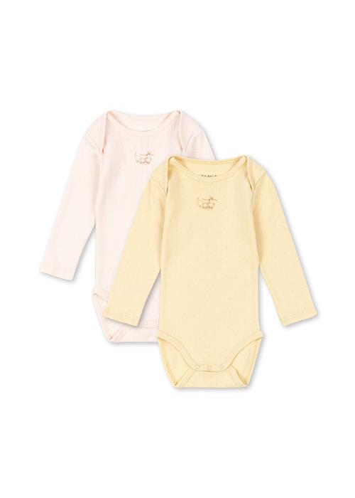 Fanga Fontana Perla 2-pak Krop Banana Crepe Creole Pink  Banana Crepe Creole Pink 9 months  Hvid  9 måneder  Piger