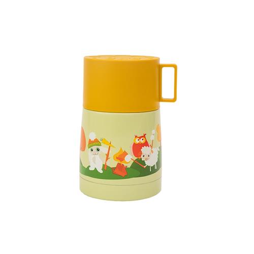 Blafre Madkrukke 500 Ml Hiking Bunny  Green/yellow-Onesize  Gul  One Size  Drenge, Piger