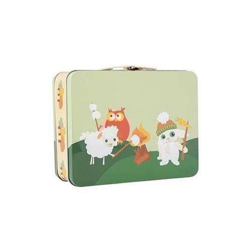 Blafre Kuffert Af Tin Hiking Bunny  Green/yellow-Onesize  Grøn  One Size  Drenge, Piger