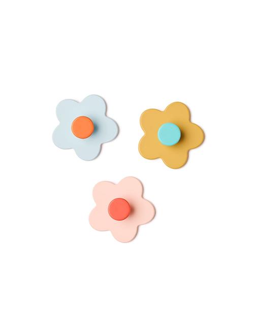 Kid's Concept Moomin 3stk Hook Flower Mix Multi Multi-OS  Rød  One Size  Drenge, Piger