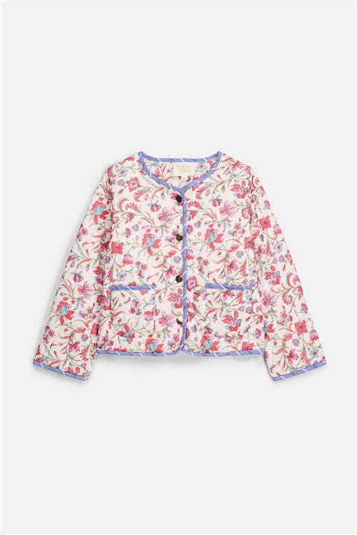 Louise Misha Astrid Jakke Cream Floral Haven  Cream Floral Haven 4 Y  Creme  4 år  Piger