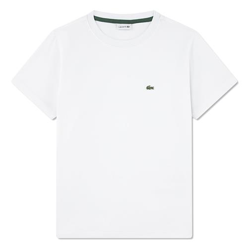 Lacoste T-shirt Blanc  Blanc 128 cm  Hvid  128 cm  Drenge