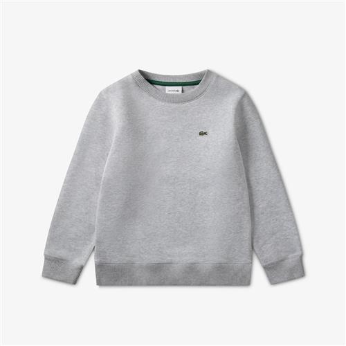 Lacoste Sweatshirt Argent Chine Heather  Argent Chine Heather 122 cm  Grå  122 cm  Drenge