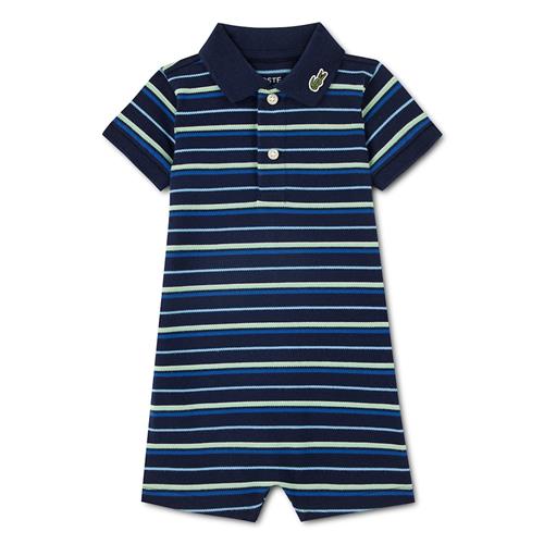 Lacoste Polo Romper Marine  Marine 62 cm  Marineblå  62 cm  Drenge