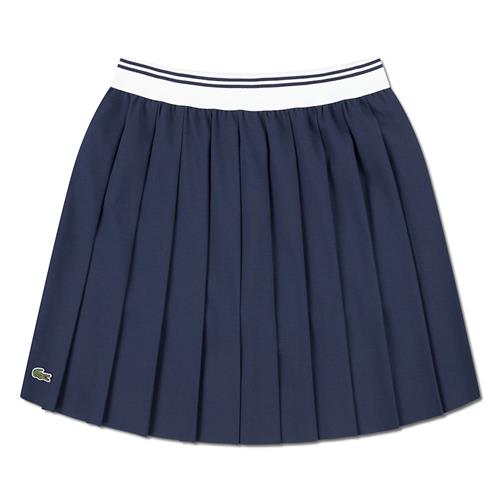 Lacoste Plisseret Nederdel Marine  Marine 104 cm  Marineblå  104 cm  Piger