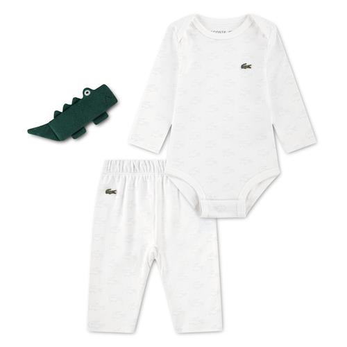 Lacoste Gavesæt Farine  Farine 68/80 cm  Hvid  68/80 cm  Drenge
