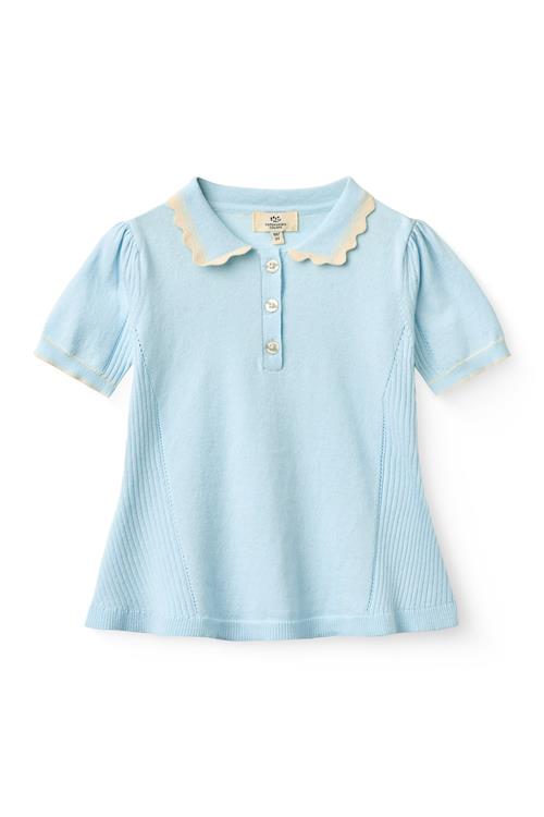 Copenhagen Colors Bluse Ice Blue Cream  Ice Blue Cream 116 cm  Blå  116 cm  Piger