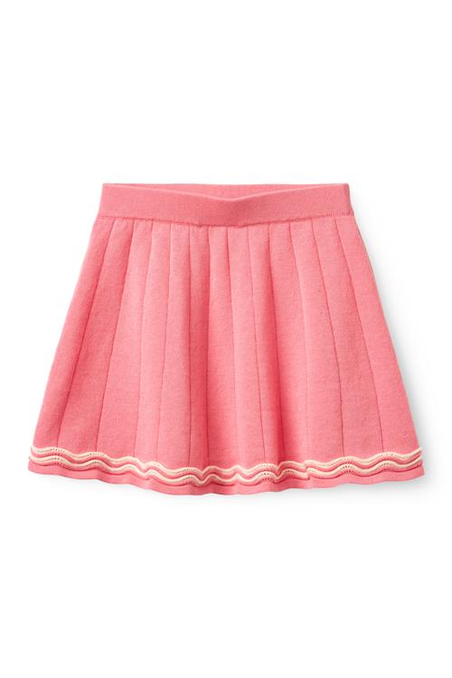 Copenhagen Colors GOTS Tennis Nederdel Pink Cream  Pink Cream 98 cm  Lyserød  98 cm  Piger