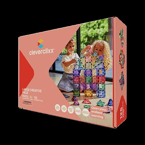 Cleverclixx Stor Kreativ Pakke Pastel 125 Stykker Multicolor  Multi-OS  Rød  One Size 3+ Years Drenge, Piger