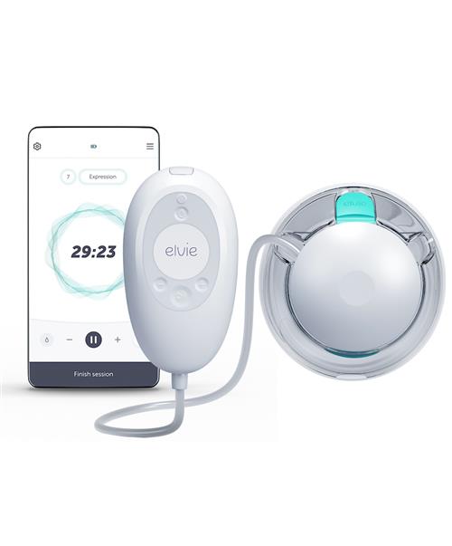 Elvie Elvie Stride 2 Single Brystpumpe White  White-OS  Hvid  One Size  Drenge, Piger