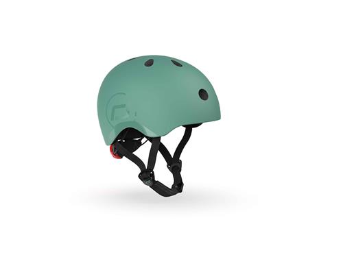 Scoot & Ride Helmet S Forest  Forest-51-55 cm  Grøn  51/55 cm  Drenge, Piger