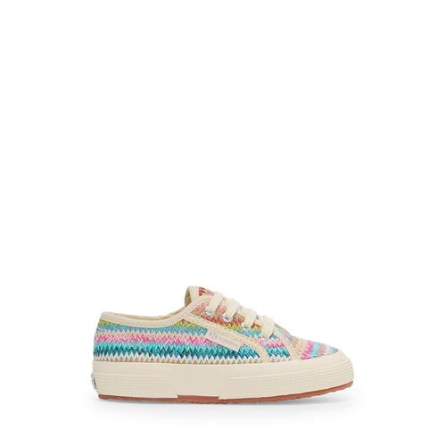 Superga 2750 Kids Raffia Sneakers Beige Laurel-purp  Beige Laurel Purp  32 EU  Beige  32 EU  Piger