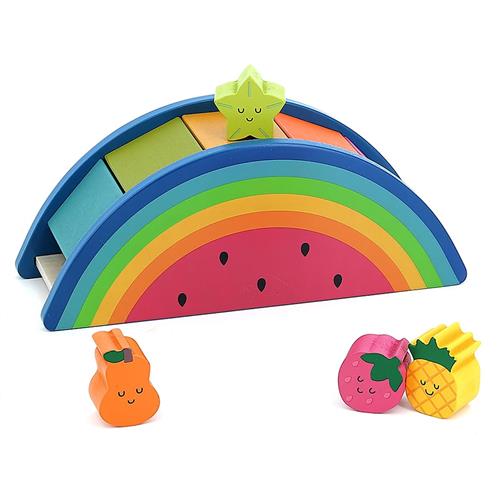 Vilac Fruits Form-sortering Multi  Multi  One Size  Lyserød  One Size 18-24 m Drenge, Piger