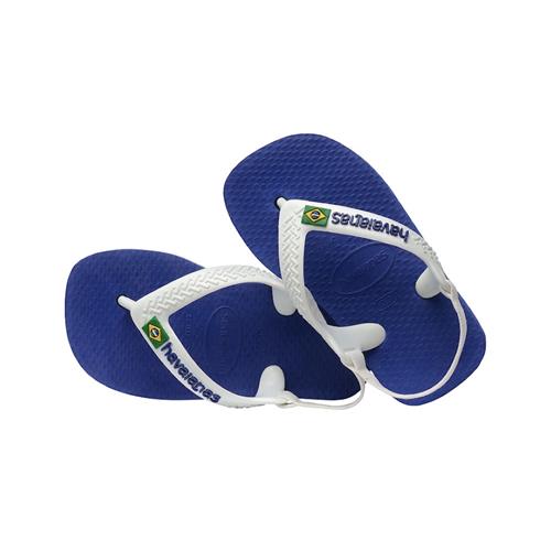 Havaianas Baby Brasil Logo II Flip Flops Sandaler Marine Blue Marine Blue 21 EU  Blå  21  Drenge, Piger
