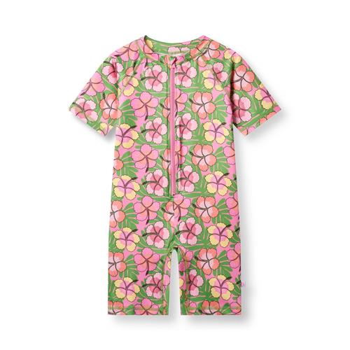 Småfolk UV Swimsuit Candy Floss Candy Floss 2-3 Y  Lyserød  2-3 år  Piger
