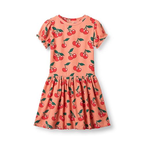 Småfolk Rubinette Kjole Warm Blush  Warm Blush 4-5 Y  Orange.  4-5 år  Piger