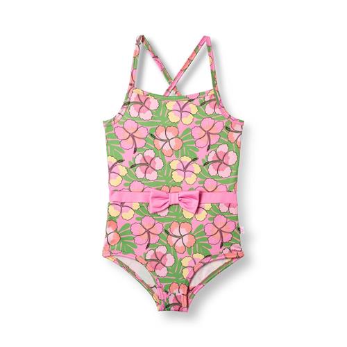Småfolk UV-badedragt Candy Floss  Candy Floss 5-6 Y  Lyserød  5-6 år  Piger