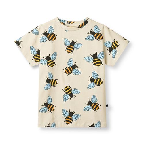 Småfolk Gala T-shirt Vanilla  Vanilla 3-4 Y  Creme  3-4 år  Drenge, Piger
