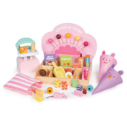 Tender Leaf Sweetie Pic'n'Mix Butik Pink  Pink One Size Wood Lyserød  One Size 3-5 Years Drenge, Piger