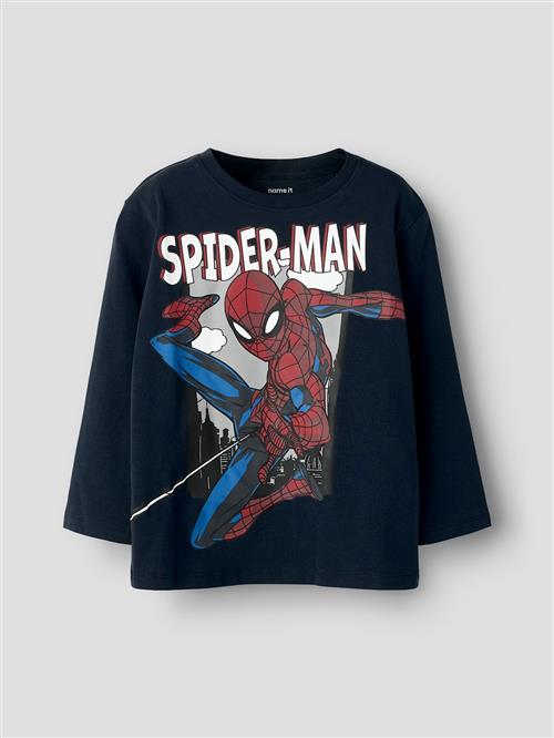 Name It Spiderman Tee Navy Blazer  Navy Blazer 104 cm  Marineblå  104 cm  Drenge