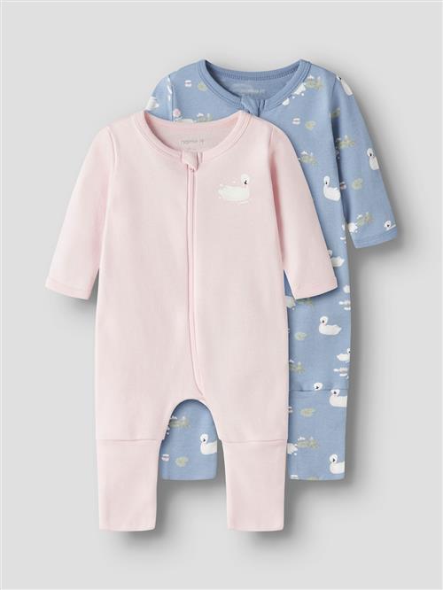 Name It Swan 2-pak Pyjamas Endless Sky  Endless Sky 68 cm  Blå  68 cm  Piger